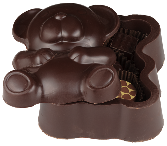 Chocolate Teddy Bear Box